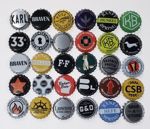 800 Beer Bottle Caps (((HUGE VARIETY))) Best Mix Assorted & Mixed Crown Caps - Picture 7 of 10