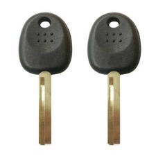 2 New Uncut Blank Chipped Transponder Key Replacement For Hyundai Id46 Chip Hy18