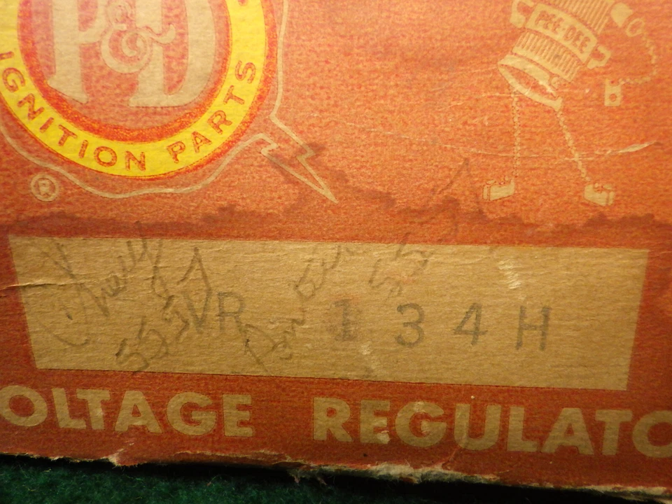 1955 1956 1957 NOS VOLTAGE REGULATOR GM Chevy PONTIAC RAMBLER GMC IHC 1958-1963 - Image 2 of 4