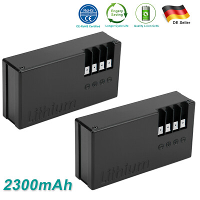 2X 2.3AH 25.2V Li-ion Akku für Stiga Autoclip 1126-1032-0 223 200 228 228s 225s