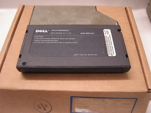 DELL LATITUDE 24x CD ROM MODULE 5044D-A02 New old stock Compatability in details