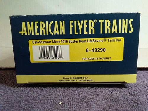 AMERICAN FLYER Cal-Stewart 7 Car Lifesavers Tank Car Set - Picture 11 of 21