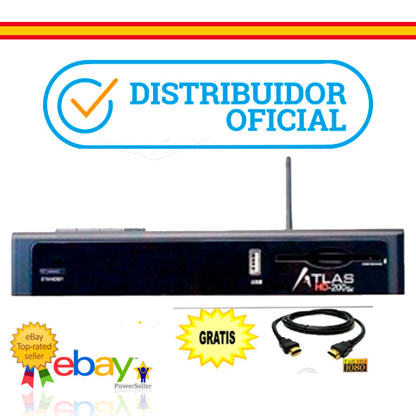 SINTONIZADOR CRISTOR ATLAS HD 200 SE+REGALO CABLE HDMI+DISTRIBUIDOR OFICIAL