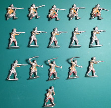 16 Vintage 1960s? '70s? 25-30mm Chas Stadden Colonial Wars Afghan? Pathan? Sikh?