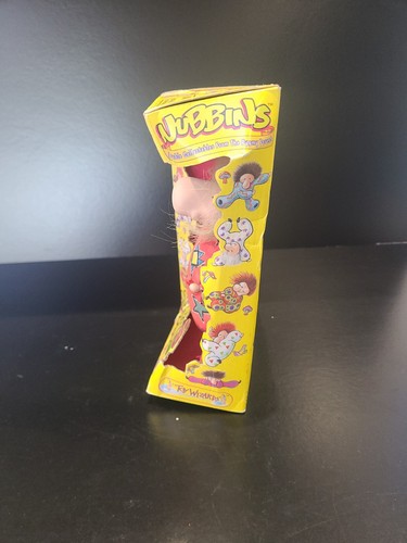Vintage 1987 Laura White Toy Wizards Nubbins Pygmy Forest Figure Doll NEW IN BOX - Picture 6 of 9