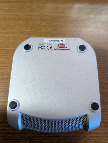 Altavoz de escritorio Phoenix Audio Duet PCS plateado con cancelación de eco USB VoIP - Imagen 3 de 4