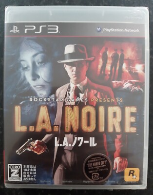 Brandneu Versiegelt L.A. NOIRE Rockstar Spiele Japanisch Sony Playstation 3 Ps3