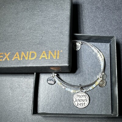 Alex And Ani Mom Knows Best Bangle Bracelets Set of