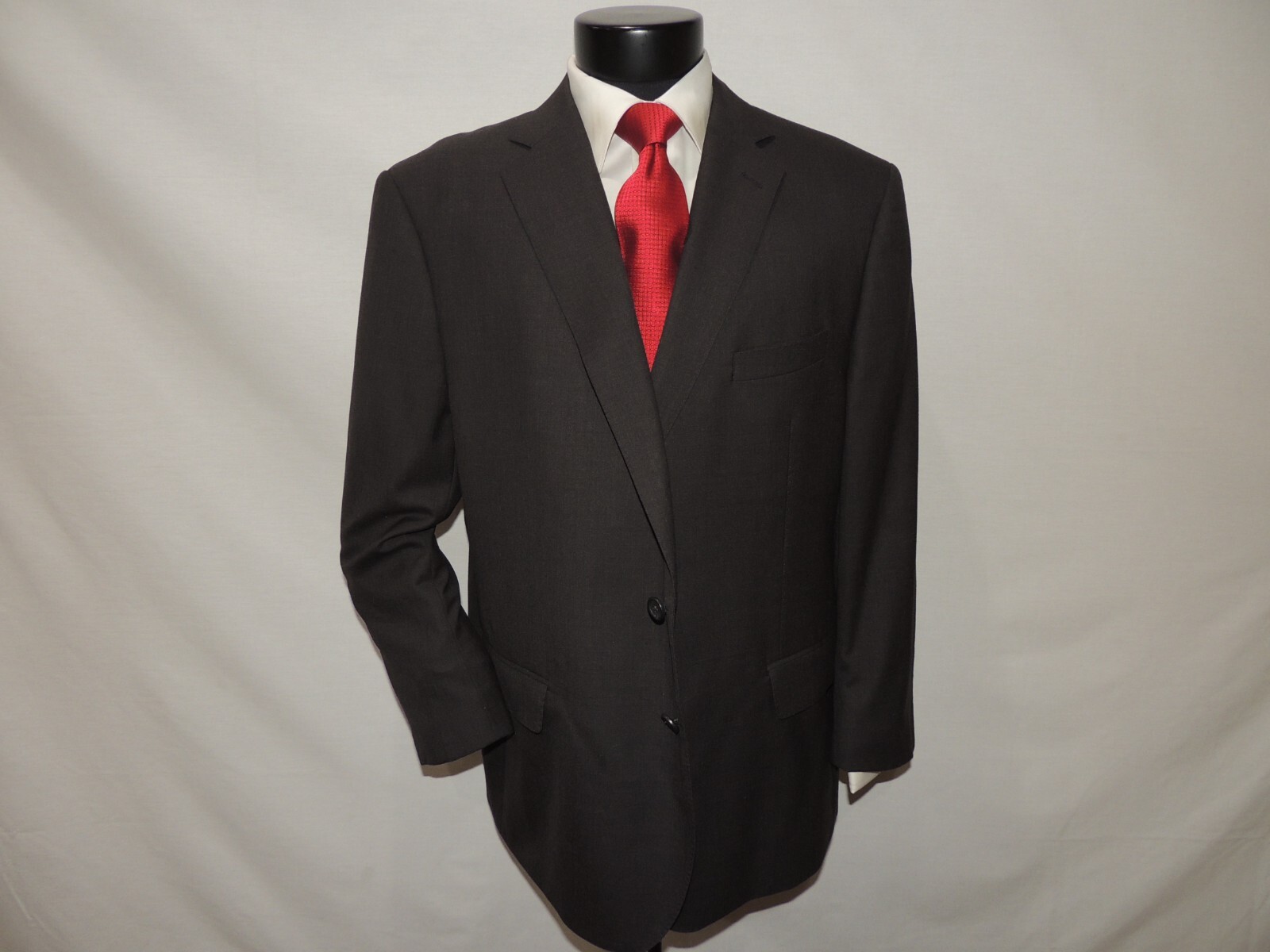 Bluejacket Men's solid Gray wool & cashmere suit … - image 2