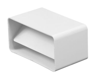 Rechteckkanalverbinder 75 mm x 150 mm mit Rückschlagventil KP75-22