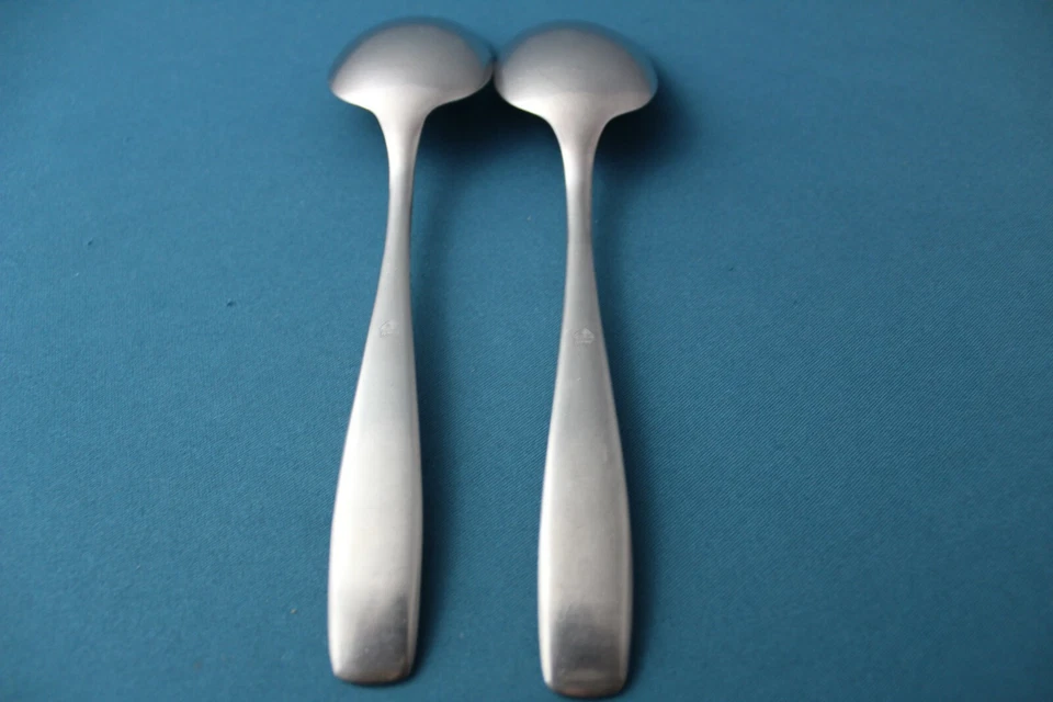 2 cucharadas para servir WMF LINE acero inoxidable Alemania marca triángulo 7 5/8" Foto 4 de 4