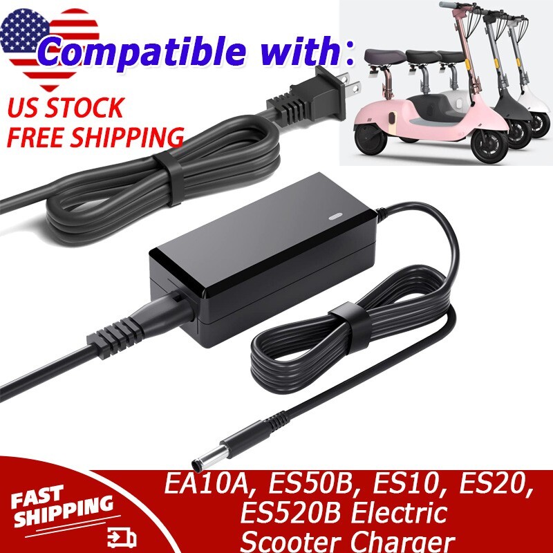 42V 2A Electric Scooter Charger for EA10A, ES50B, ES10, ES20,ES520B Power Supply