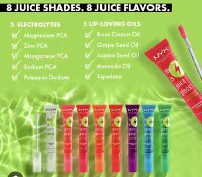 NYX This Is Juice Gloss Electrolyte Infused Lip Gloss ~ Choose Your Shade