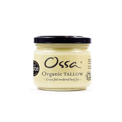 Ossa Bio Talg 100% reines traditionelles Rinderfett britisches Gras gefüttert 265g