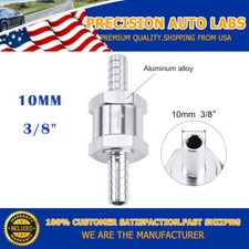 1pcs 10mm 3/8" Fuel Line Non-Return One Way Air Fuel Oil Check Valve Diesel Gas