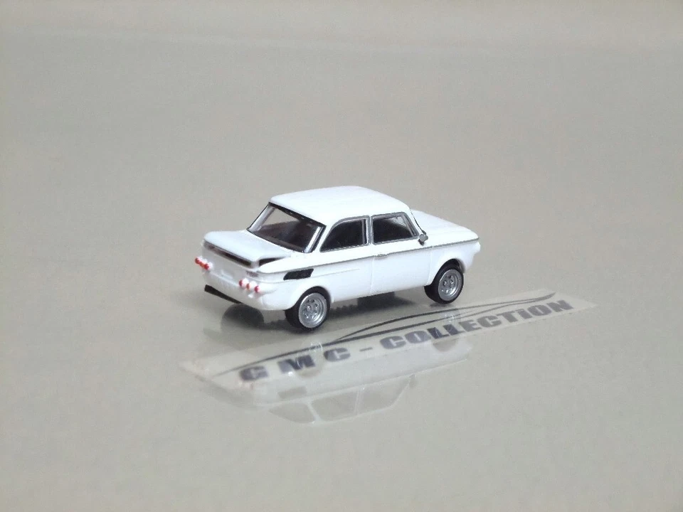 H0 NSU TTS 1966 BiANCO WHiTE BREKiNA 1/87 HO - Immagine 2 di 3
