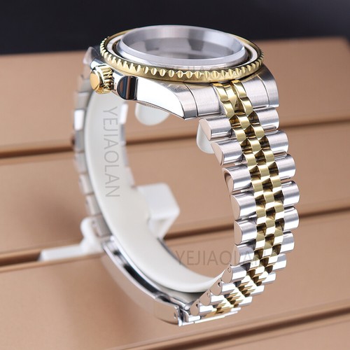 Caja de reloj de 40 mm correa nh35 cristal de zafiro para movimiento Seiko Nh35 nh36 ETA 2824 - Imagen 3 de 24
