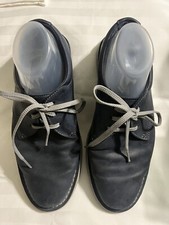 CLARKS COMFORT COLLECTION Dress Shoes Men's Sz 9M BLUE Suede Lace Up