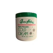 Queen Helene Cold Cream Facial Cleanser Water Rinsable 8 Oz NOS