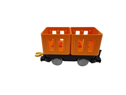 Lego® Duplo Eisenbahn Waggon TRAIN 4x8 Kipper Güter PUSH&GO 10875 ORANGE