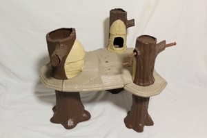 vintage star wars ewok village