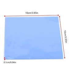 Silicone Thermal Conductive Pads 100mm x 100mm x 1mm for GPU/RAM/Heatsink