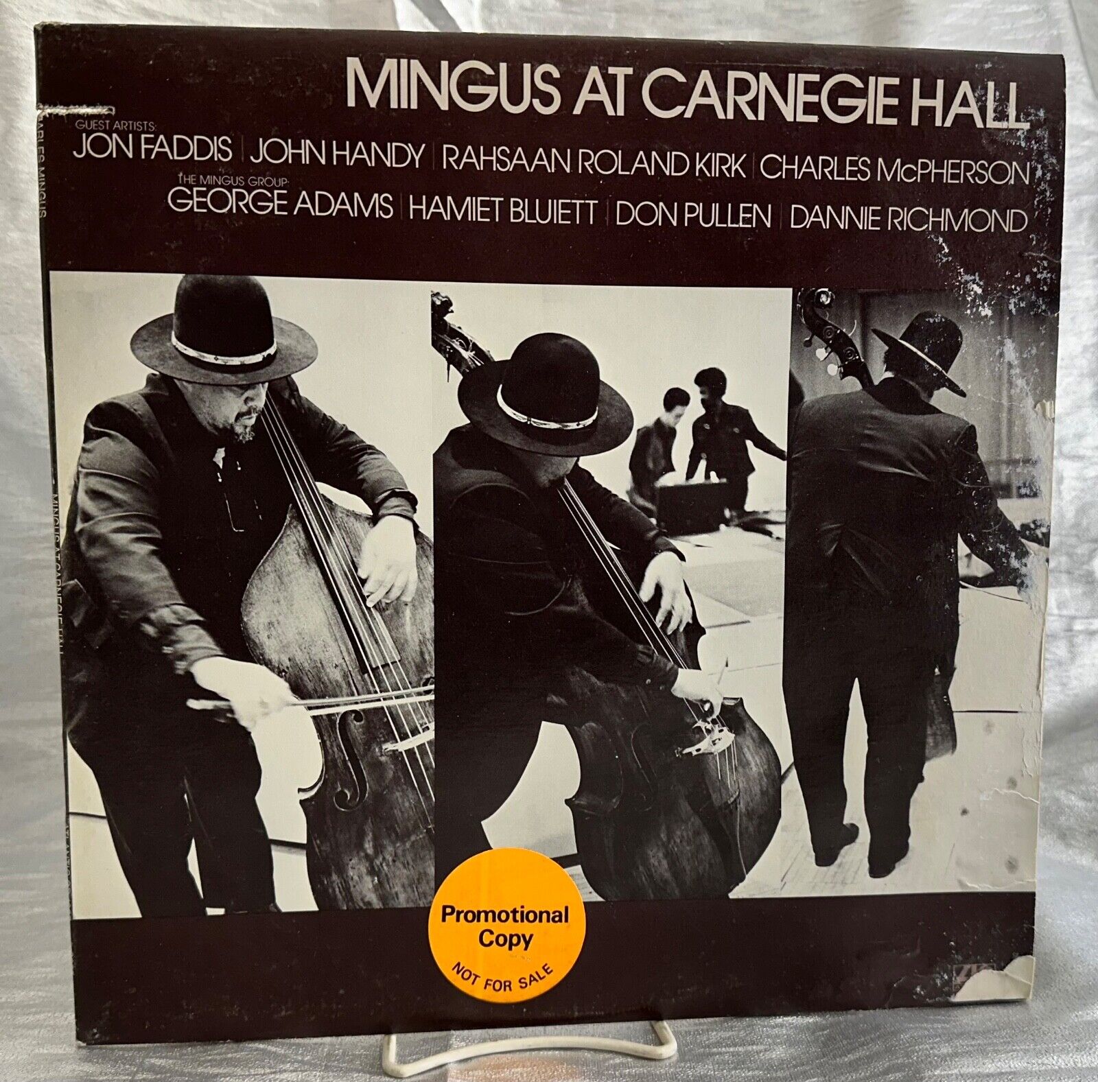 LP: Charles Mingus, Mingus At Carnegie Hall, Atlantic, Stereo,1974, Post Bop,