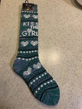 Disney Winter Women  s Socks  Kiss The Girl  