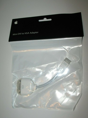 Apple Mini DVI to VGA Display Adapter M9320G/A  iMac Macbook Macbook Pro - Picture 1 of 2