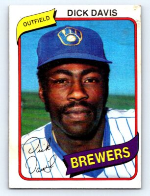 1980 Topps #553 Dick Davis | eBay