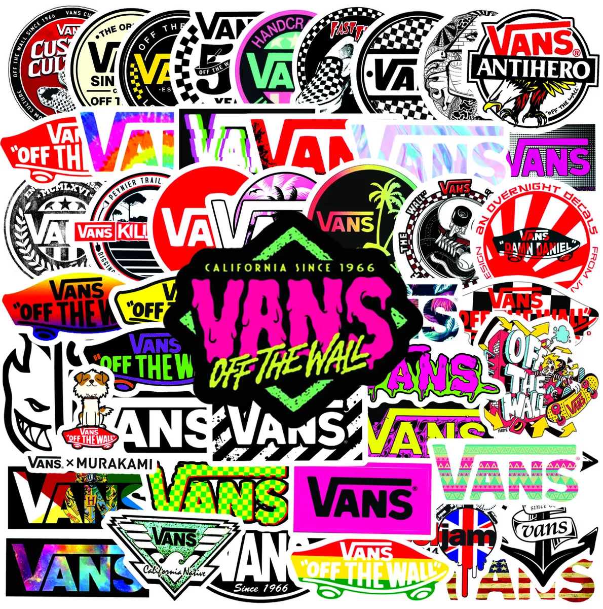 Skate stickers  Skate stickers, Macbook stickers, Vans stickers