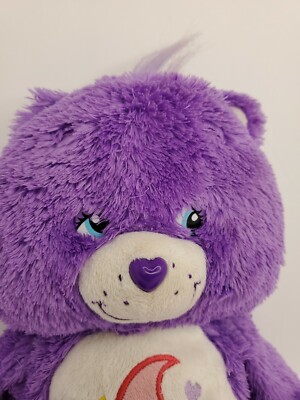 Rare! Care Bear 2006 Sweet Dreams Fluffy Floppy Fuzzy 12