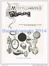 CURIOUS TIME MEASURES (1), BOOK ILLUSTRATION, 1895
