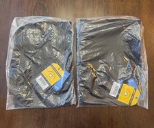 WonderWink Origins Womens Scrub Pants Wide Leg Black XS Petite LOT OF 2