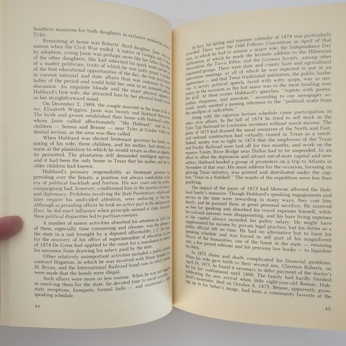 Richard Bennett Hubbard An American Life TX First Edition Hardcover Book Turner - Picture 13 of 24