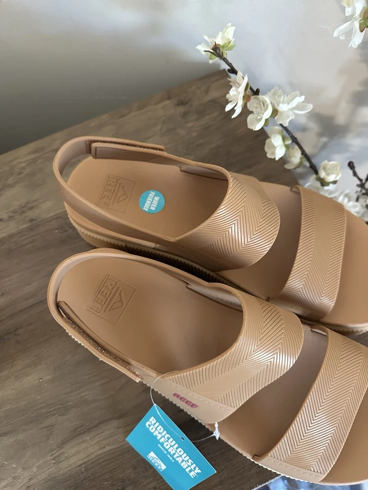 Sandalias de plataforma para mujer talla 11 Reef WATER VISTA HIGH CJ5794  Foto 3 de 4