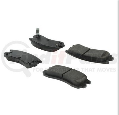 Disc Brake Pad Set-Posi-Quiet Ceramic Centric 105.07140