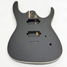 Matte Black Basswood Electric Guitar Body DIY Replacement