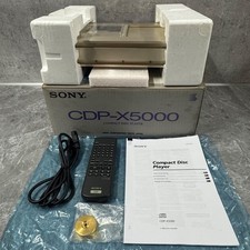 Sony CDP-X5000 Compact Disc Player High-End Audiophile Product With Box Used
