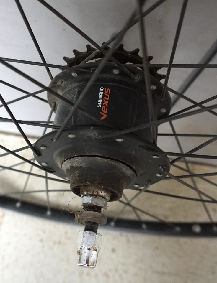 Laufrad Hinterrad Mavic Felge mit Shimano Nexus Nabenschaltung SG-8R36 (A025-430 - Bild 4 von 4