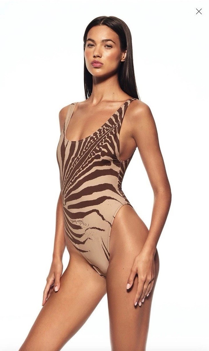BRAND NEW TAGS/BOX ROBERTO CAVALLI X SKIMS SCOOP NECK ONE PIECE