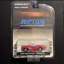 RIPTIDE Greenlight 1960 Chevrolet Corvette Hollywood Limited Ed. Series 34 1:64