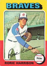 1975 Topps #287 Roric Harrison