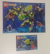 2x Lego Bauanleitungen 1x 6160 (super gebrauchter Zustand) & 1x 6140 (gelocht)