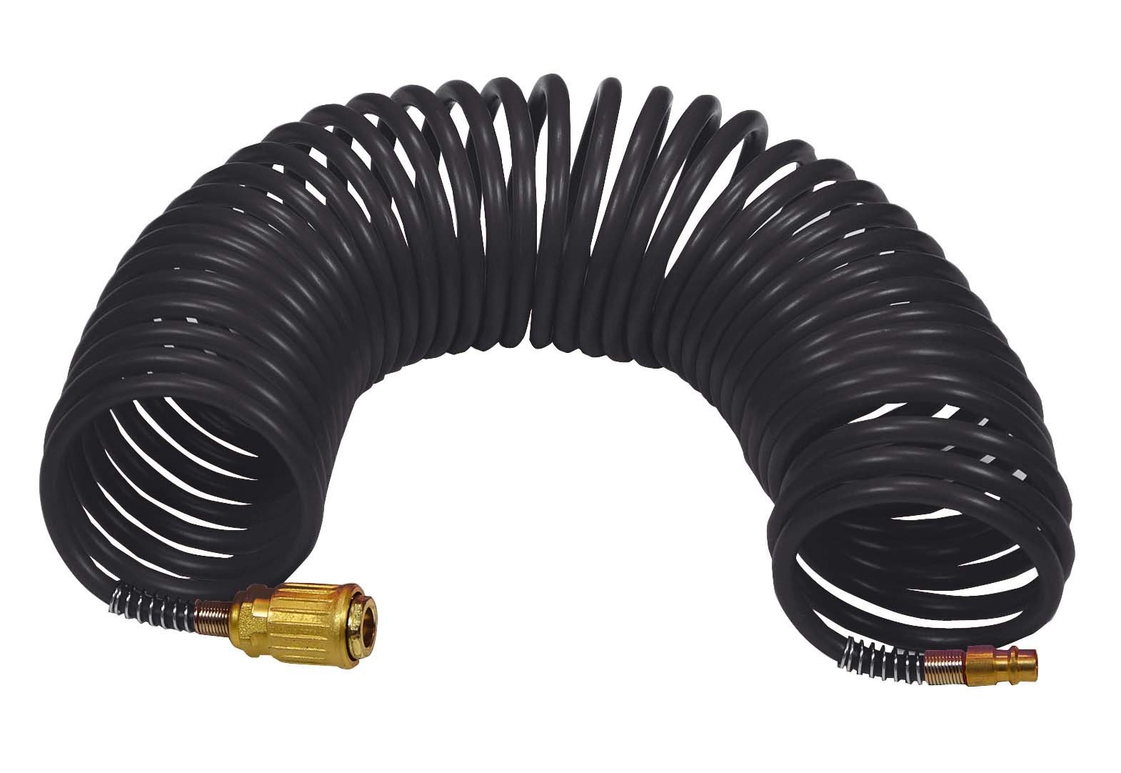 Tuyau compresseur d'air 10 mètres 176505XSTN raccord rapide flexible