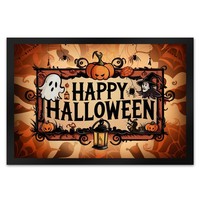Happy Halloween FußMatte XL In 40X60 Cm Mit Geistern Und Laternen
