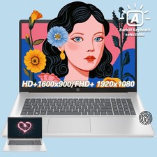 HP 17.3" HD Backlit Laptop Intel Core i5-1334U UpTo 64GB RAM 2TB SSD - open box