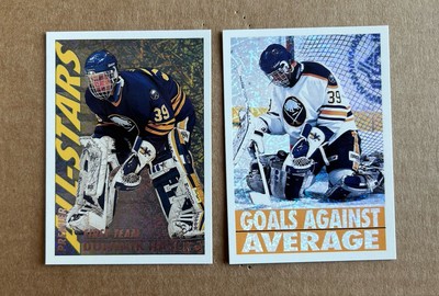 1994-95 Topps Premiere Special Effects Dominik Hasek All Star & Goals Against