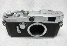 Vintage 1956 CANON L1 35mm Rangefinder Film Camera Body. Working Fairly Well