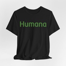 Humana Health Insurance Style Logo Graphic Unisex T-Shirt Men Women Tee S  5XL